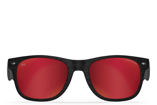 Classic Timber - Black Red Polarized
