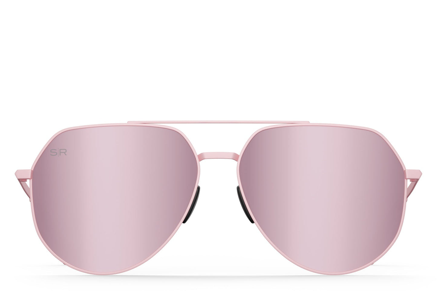 Tangle Free Aviator Hex - Rose Polarized