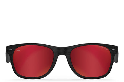 Classic Timber - Black Red Polarized